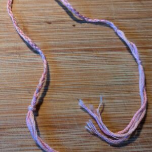 Woven Purple & Pink Bracelet